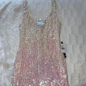 Sparkly whites dress